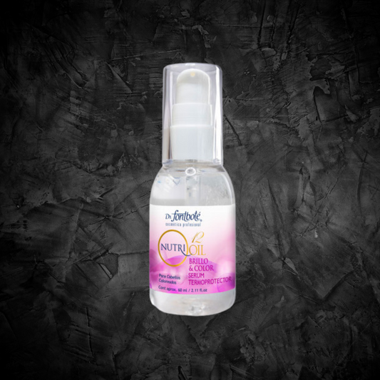 Serum Termoprotector Nutri Oil Brillo y Color para cabello coloreados